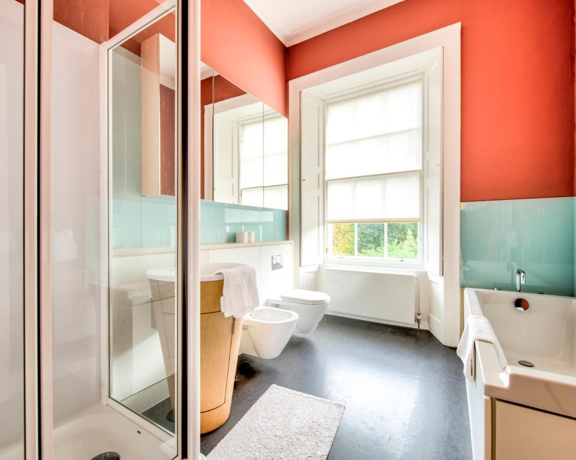 Beautiful City Centre Georgian 4 Bed Townhouse With Private Garden Edinburgh Buitenkant foto