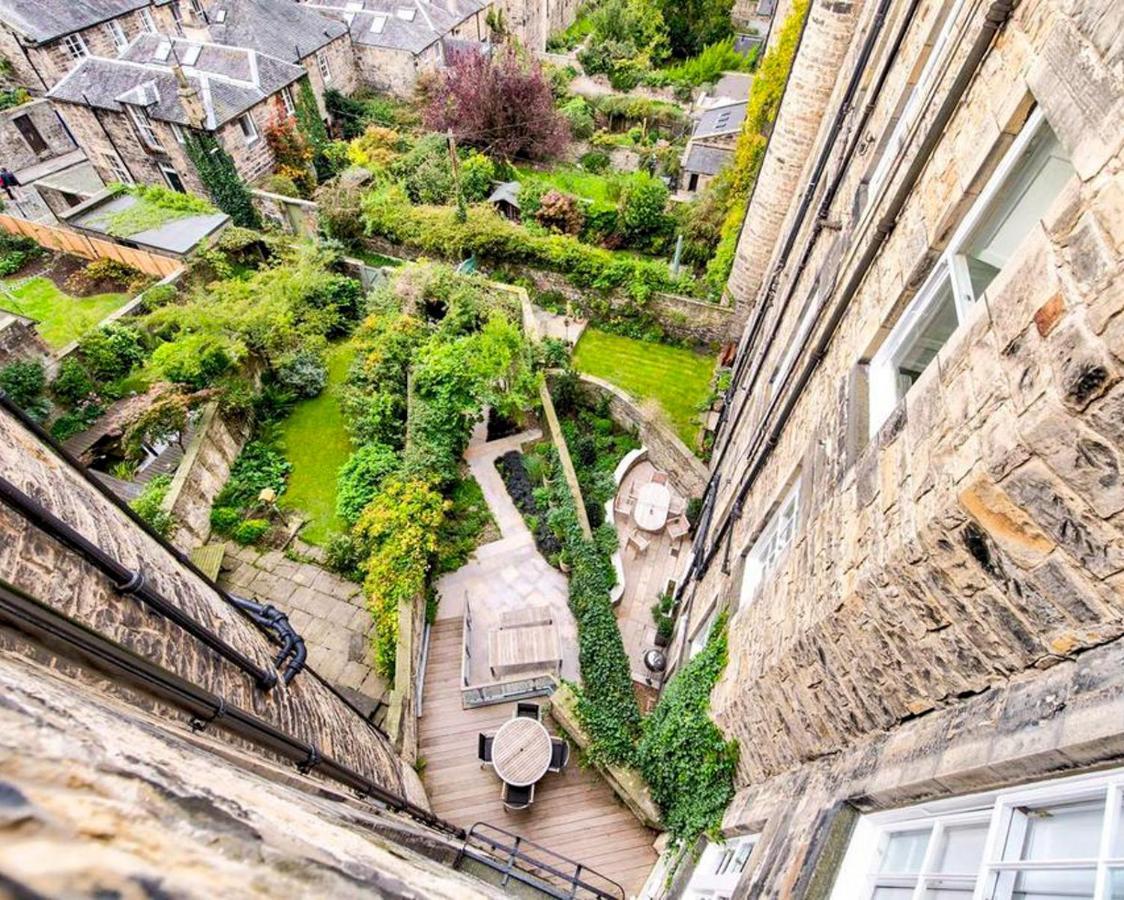 Beautiful City Centre Georgian 4 Bed Townhouse With Private Garden Edinburgh Buitenkant foto
